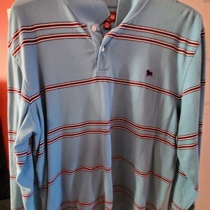 Aeropostale Long Sleeve Polo - Slim Fit